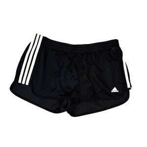 Adidas Womens Climalite Black Running Shorts Size L Polyester